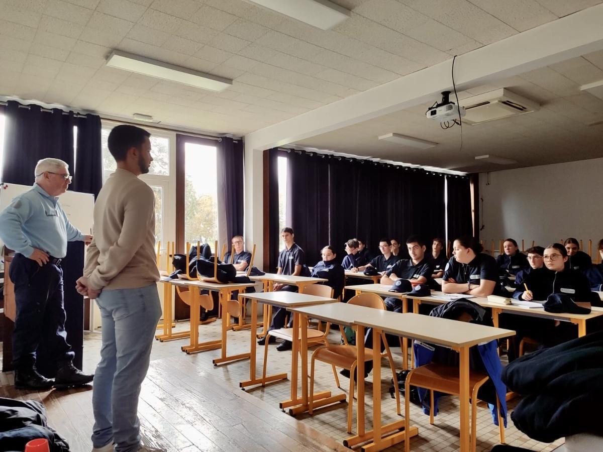 Dimanche 10 novembre 2024 - Formation des Cadets de la Gendarmerie des Landes
