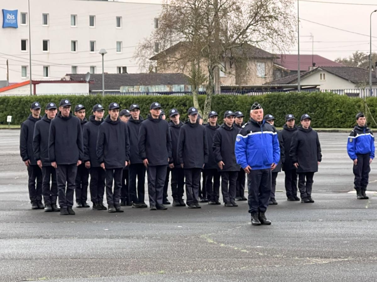 Dimanche 10 novembre 2024 - Formation des Cadets de la Gendarmerie des Landes