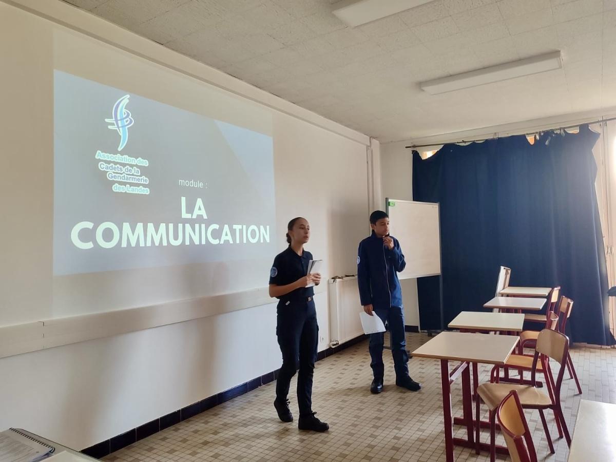 Samedi 30 novembre 2024 Formation des Cadets de la Gendarmerie des Landes Samedi 30 novembre 2024 Formation des Cadets de la Gendarmerie des Landes