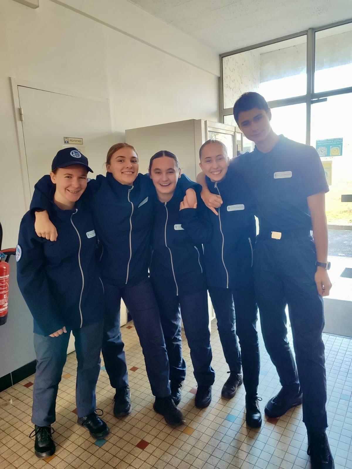 Samedi 30 novembre 2024 Formation des Cadets de la Gendarmerie des Landes