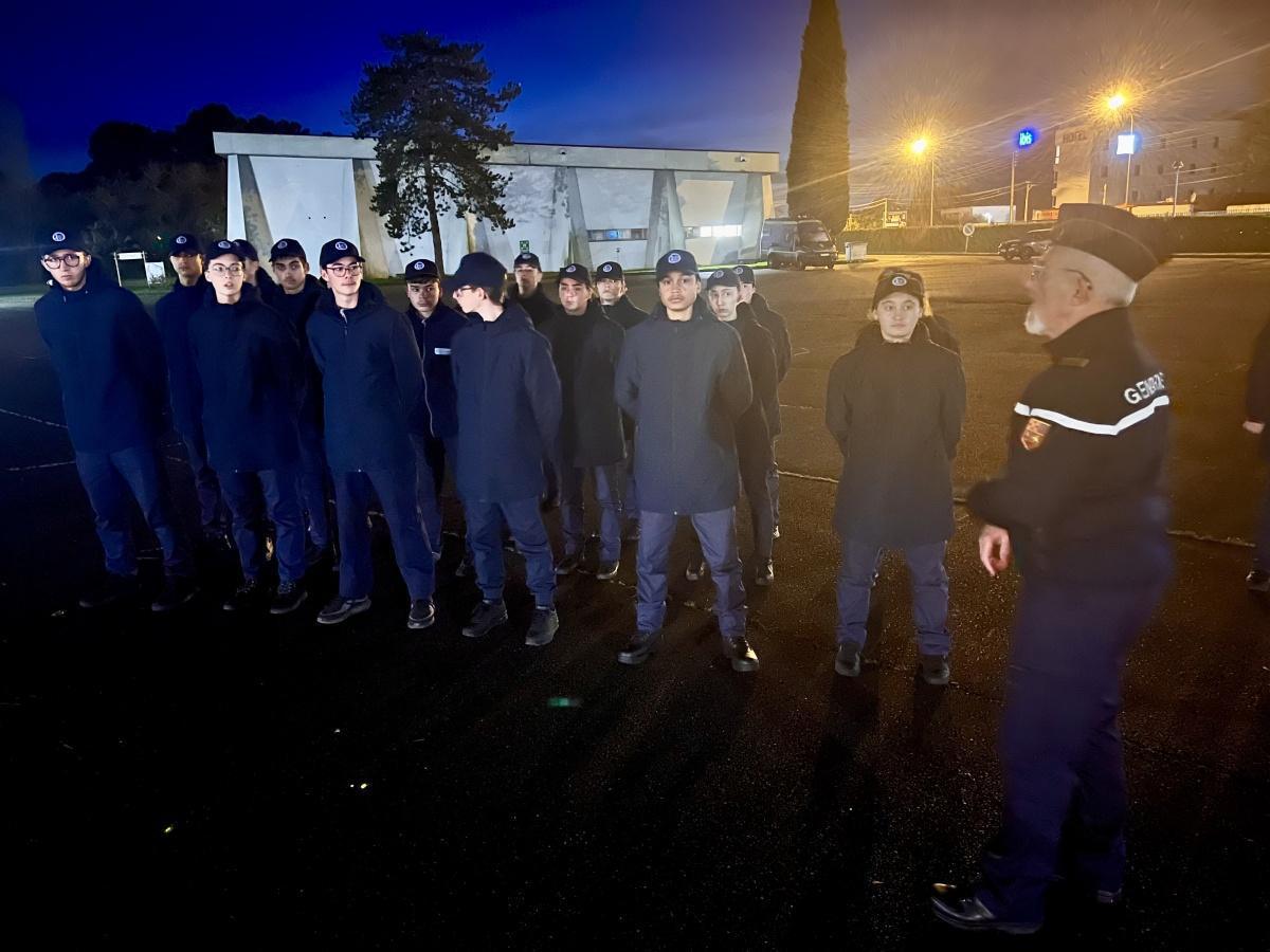 Samedi 30 novembre 2024 Formation des Cadets de la Gendarmerie des Landes