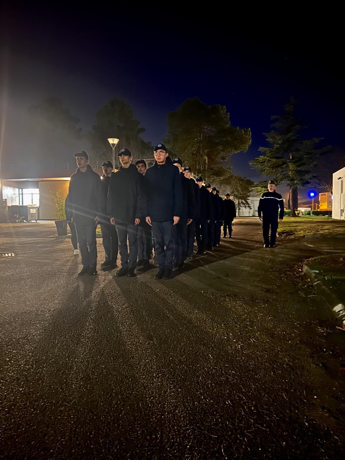 Samedi 30 novembre 2024 Formation des Cadets de la Gendarmerie des Landes