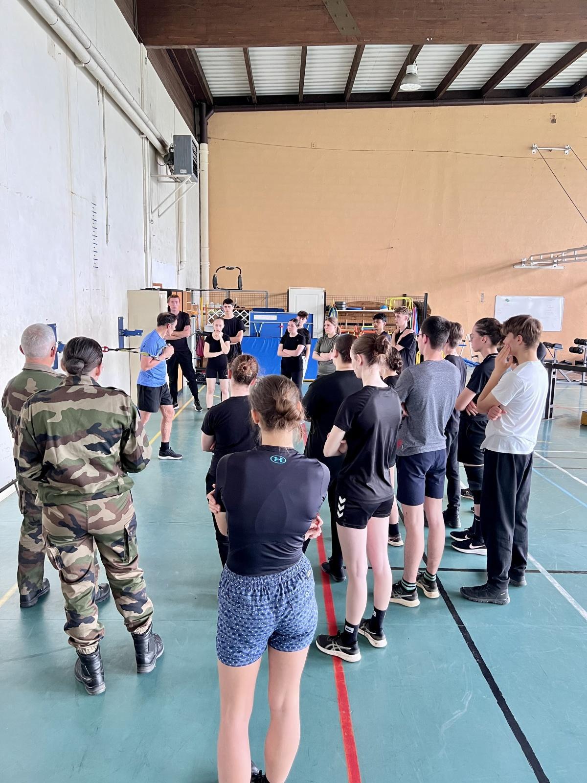 Formation des cadets de la Gendarmerie des Landes - 21 avril 2025