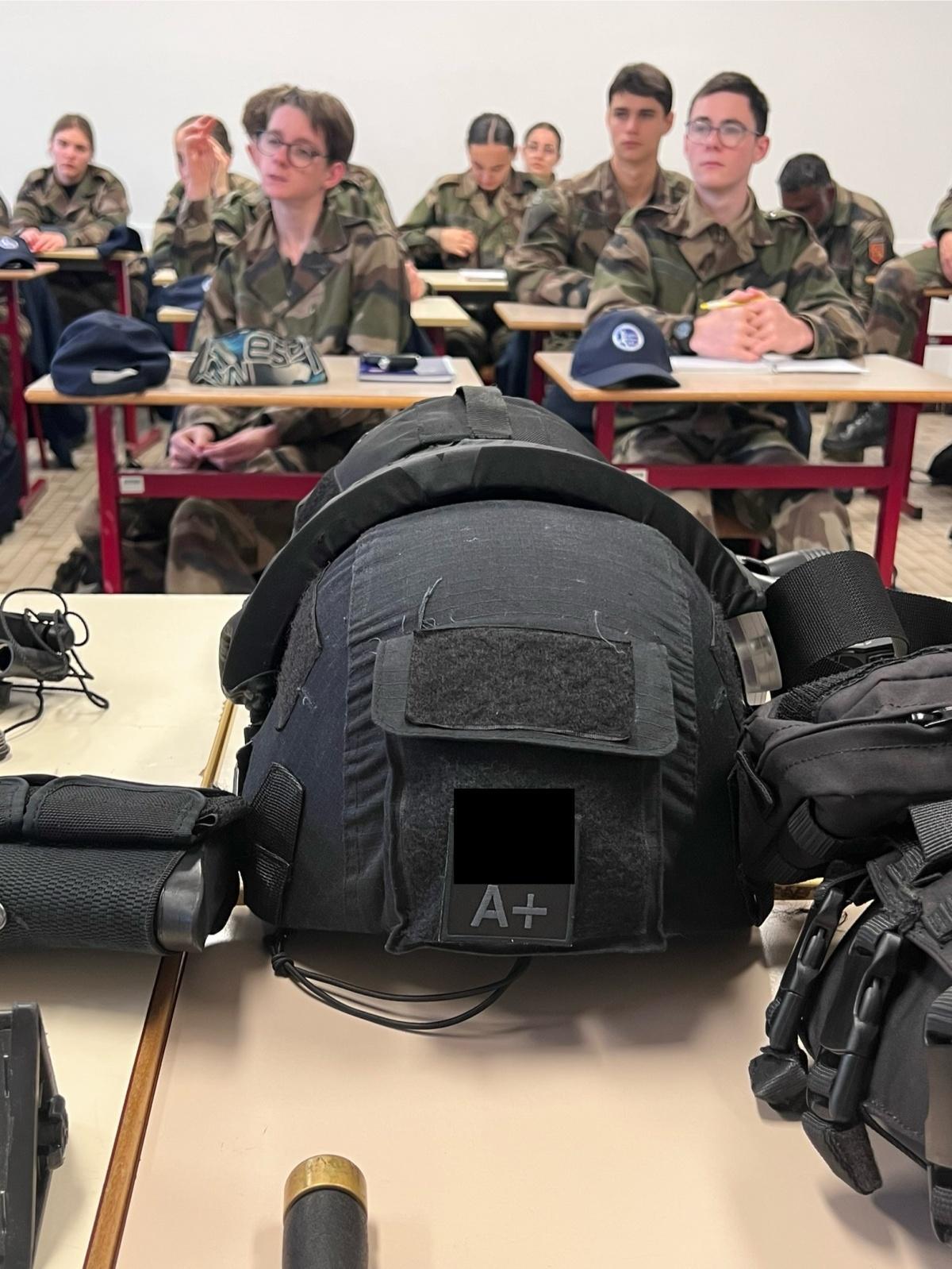 Formation des Cadets de la Gendarmerie des Landes - 22 avril 2025