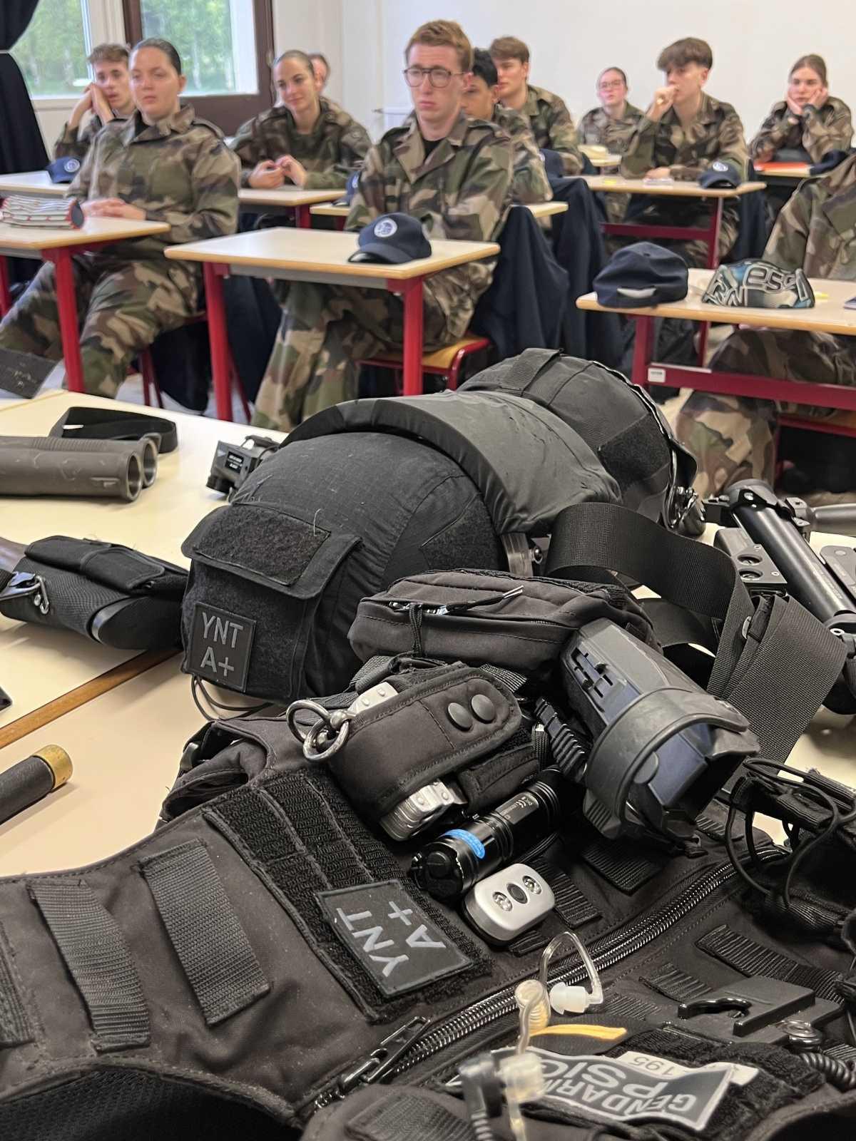 Formation des Cadets de la Gendarmerie des Landes - 22 avril 2025
