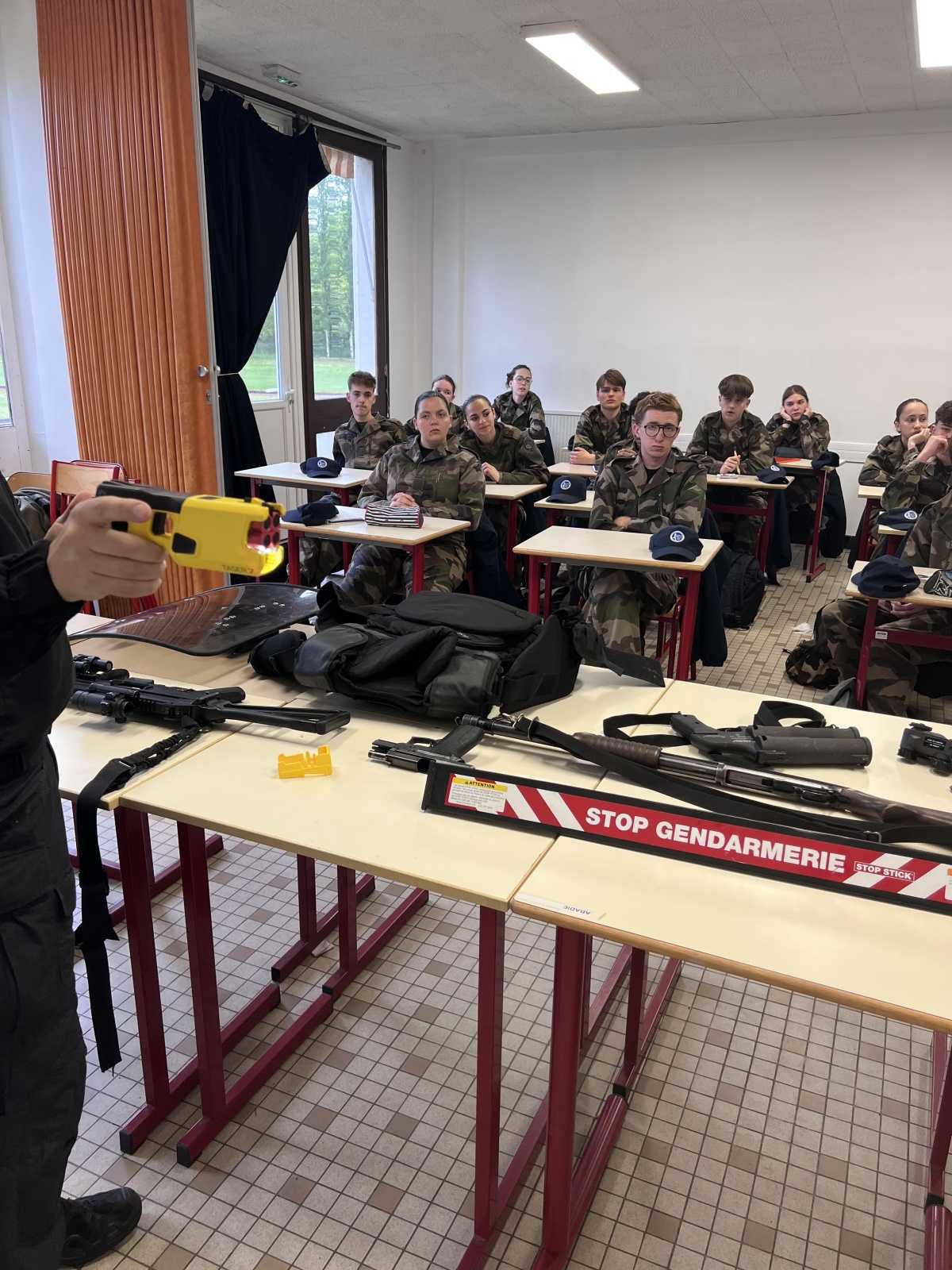 Formation des Cadets de la Gendarmerie des Landes - 22 avril 2025