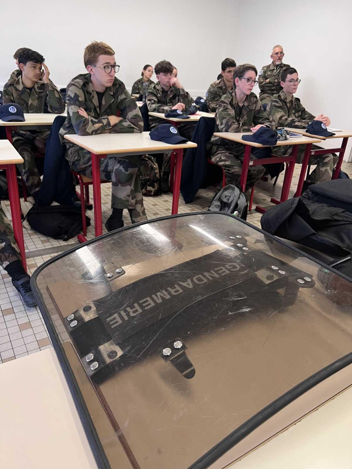 Formation des Cadets de la Gendarmerie des Landes - 22 avril 2025