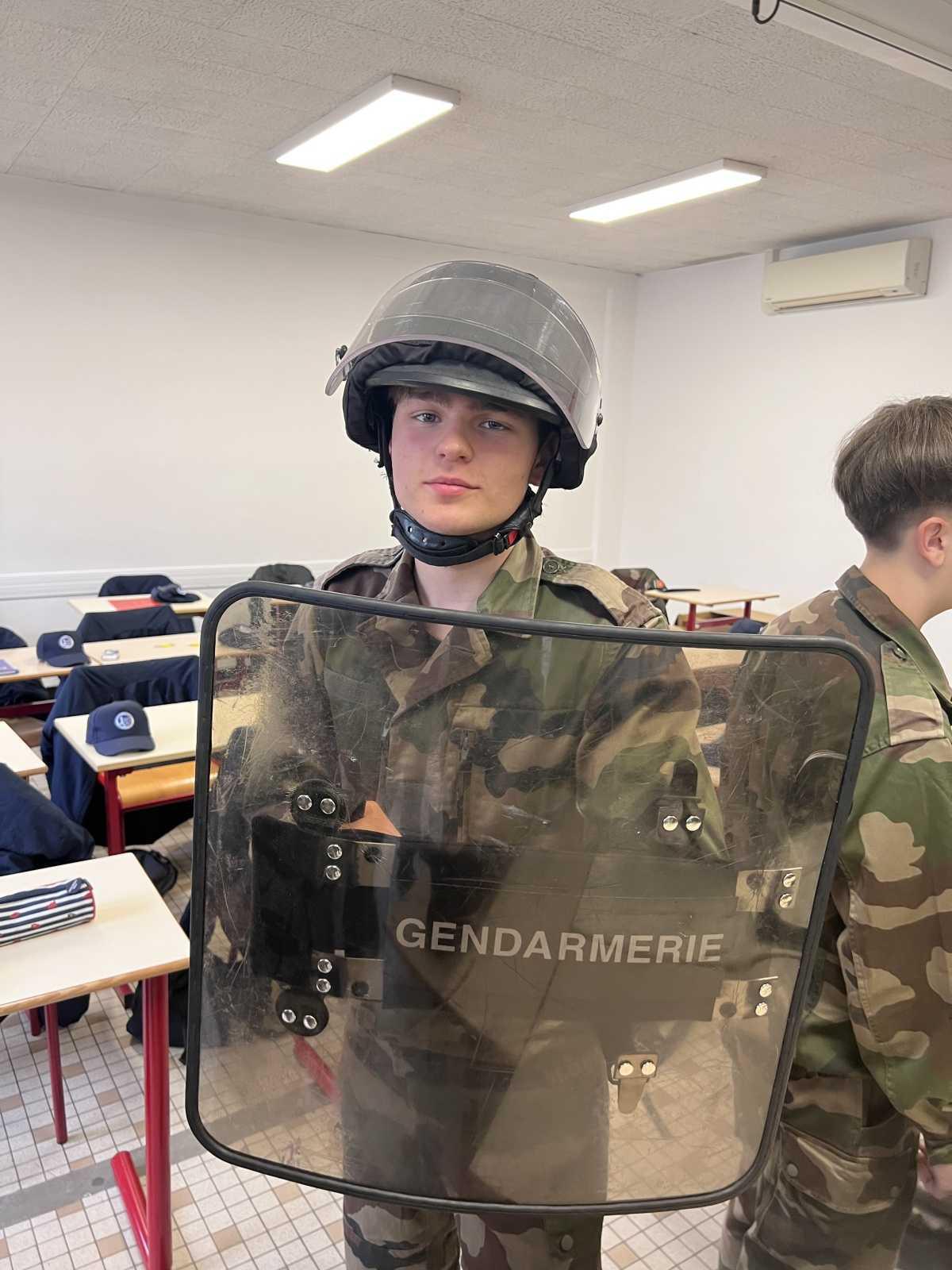 Formation des Cadets de la Gendarmerie des Landes - 22 avril 2025