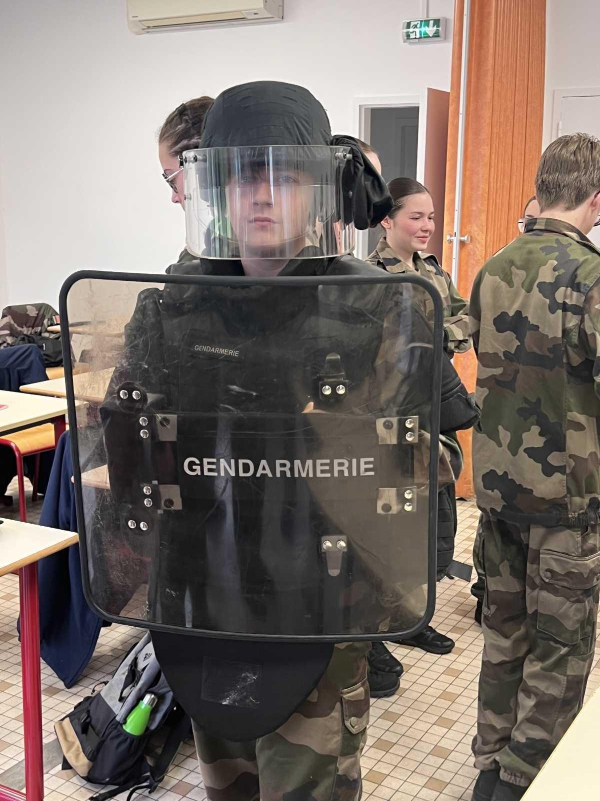 Formation des Cadets de la Gendarmerie des Landes - 22 avril 2025