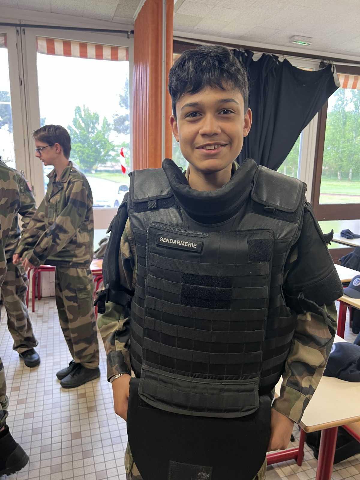 Formation des Cadets de la Gendarmerie des Landes - 22 avril 2025