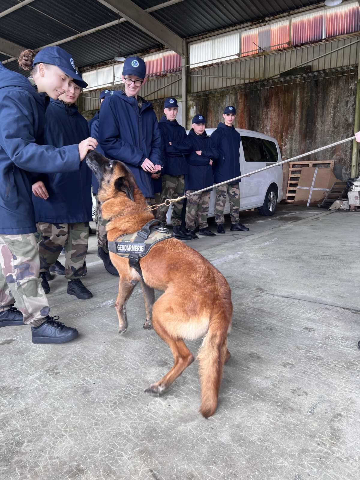 Formation des Cadets de la Gendarmerie des Landes - 22 avril 2025