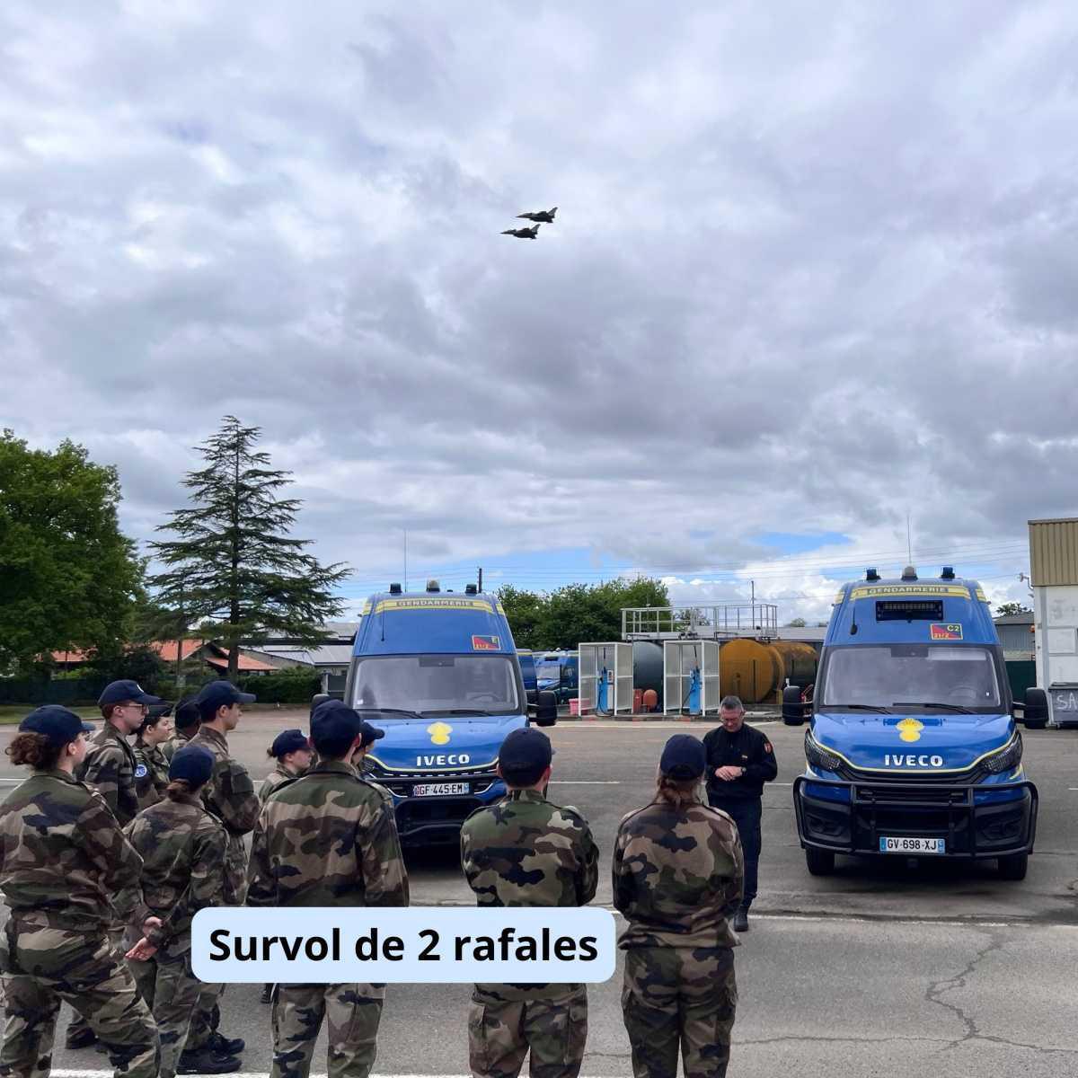 Formation des Cadets de la Gendarmerie des Landes - 22 avril 2025