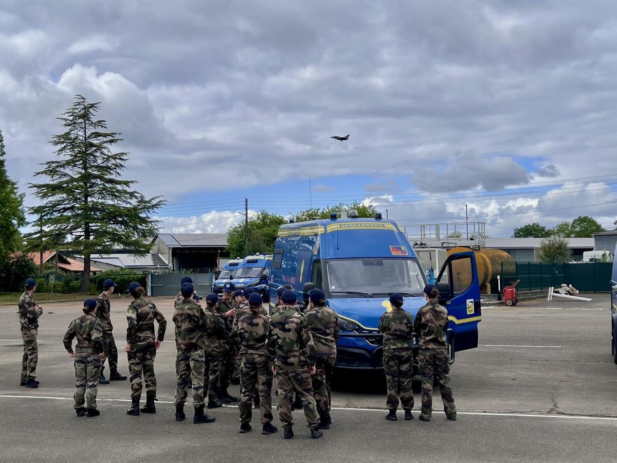 Formation des Cadets de la Gendarmerie des Landes - 22 avril 2025