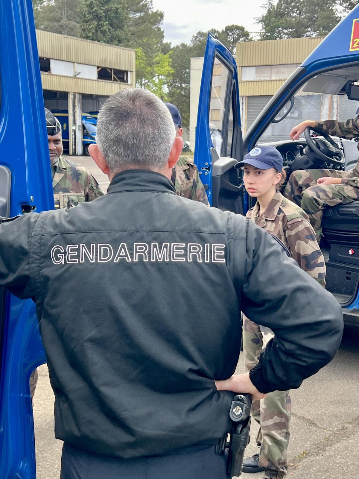Formation des Cadets de la Gendarmerie des Landes - 22 avril 2025