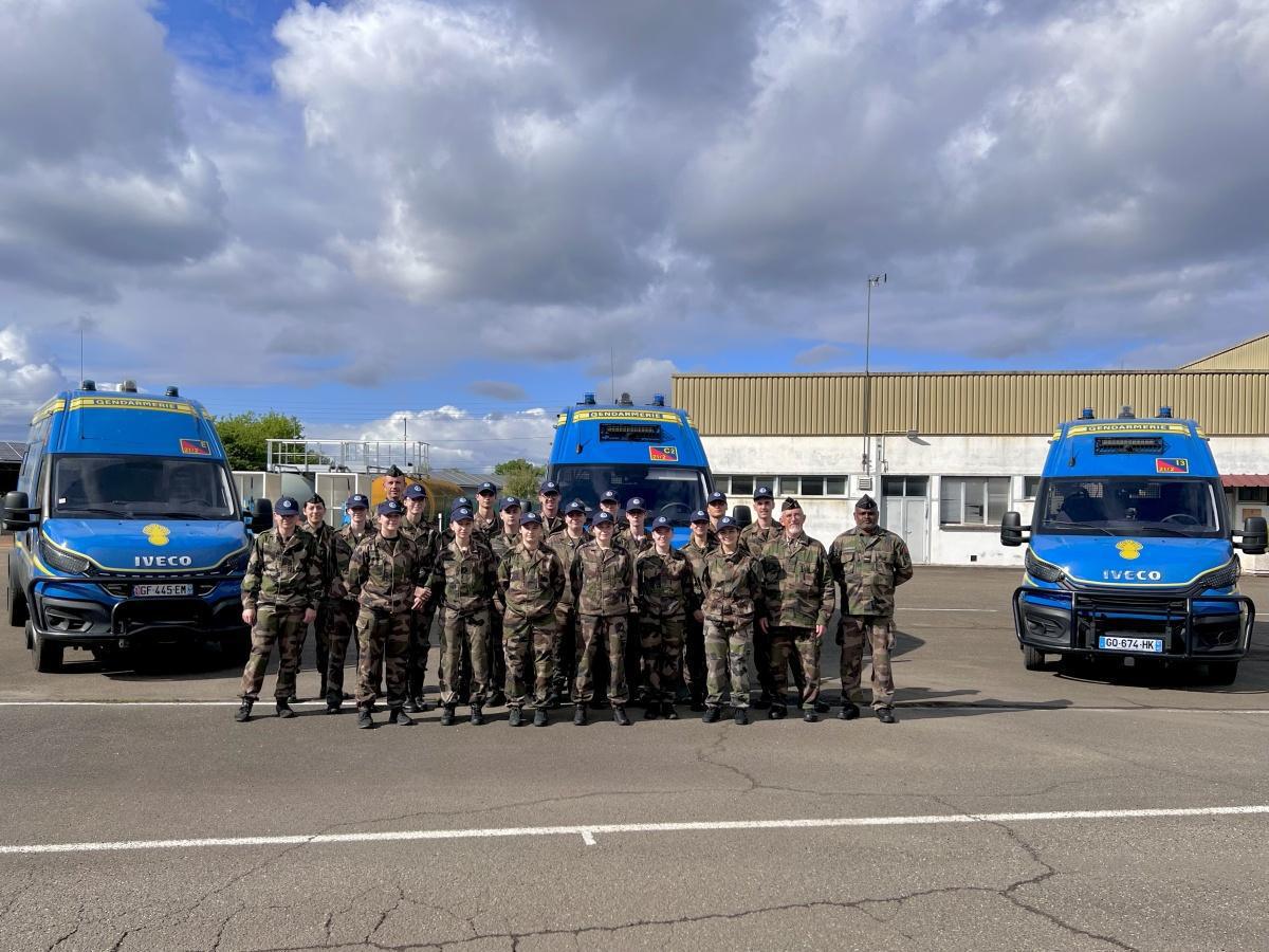 Formation des Cadets de la Gendarmerie des Landes - 22 avril 2025