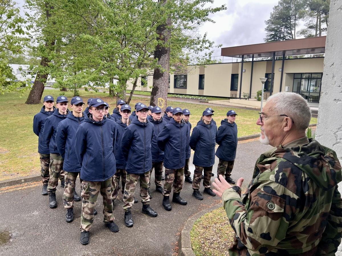 Formation des Cadets de la Gendarmerie des Landes - 22 avril 2025