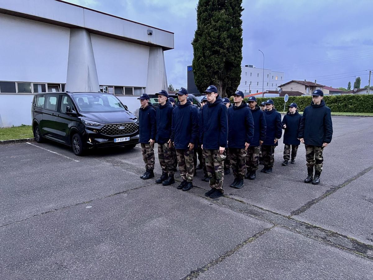 Formation des Cadets de la Gendarmerie des Landes - 22 avril 2025