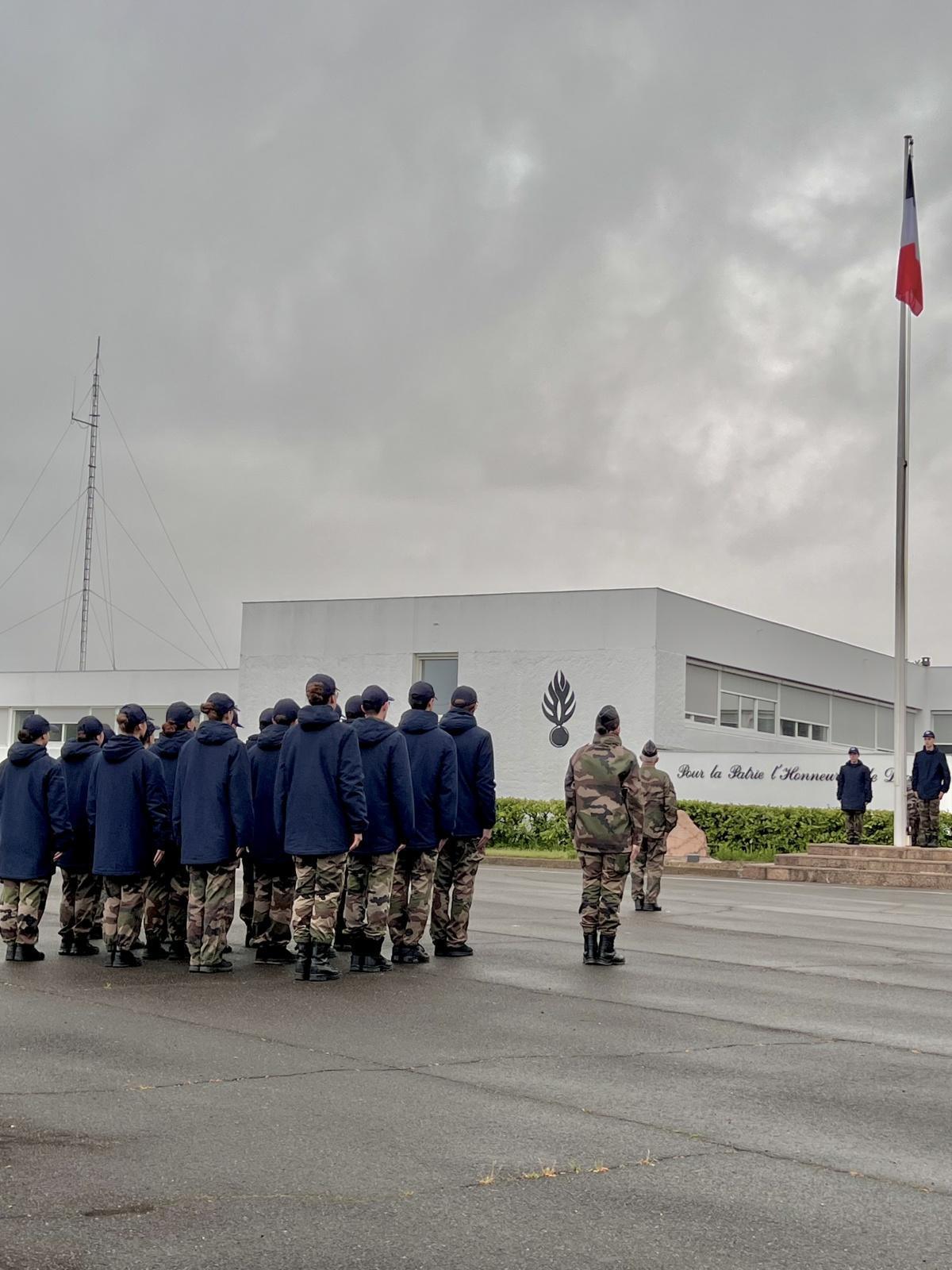 Formation des Cadets de la Gendarmerie des Landes - 22 avril 2025