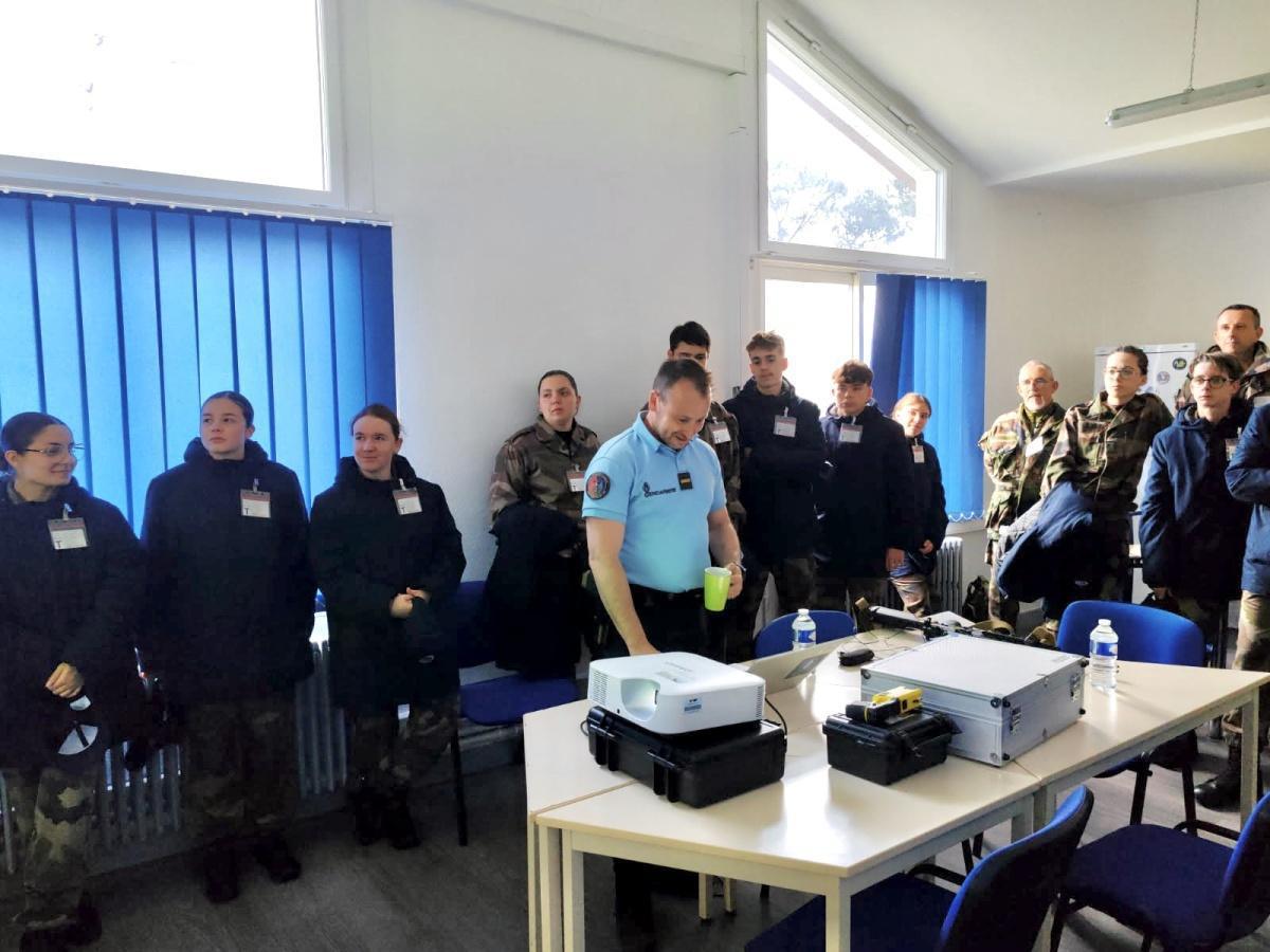 Formation des Cadets de la Gendarmerie des Landes - 23 avril 2025