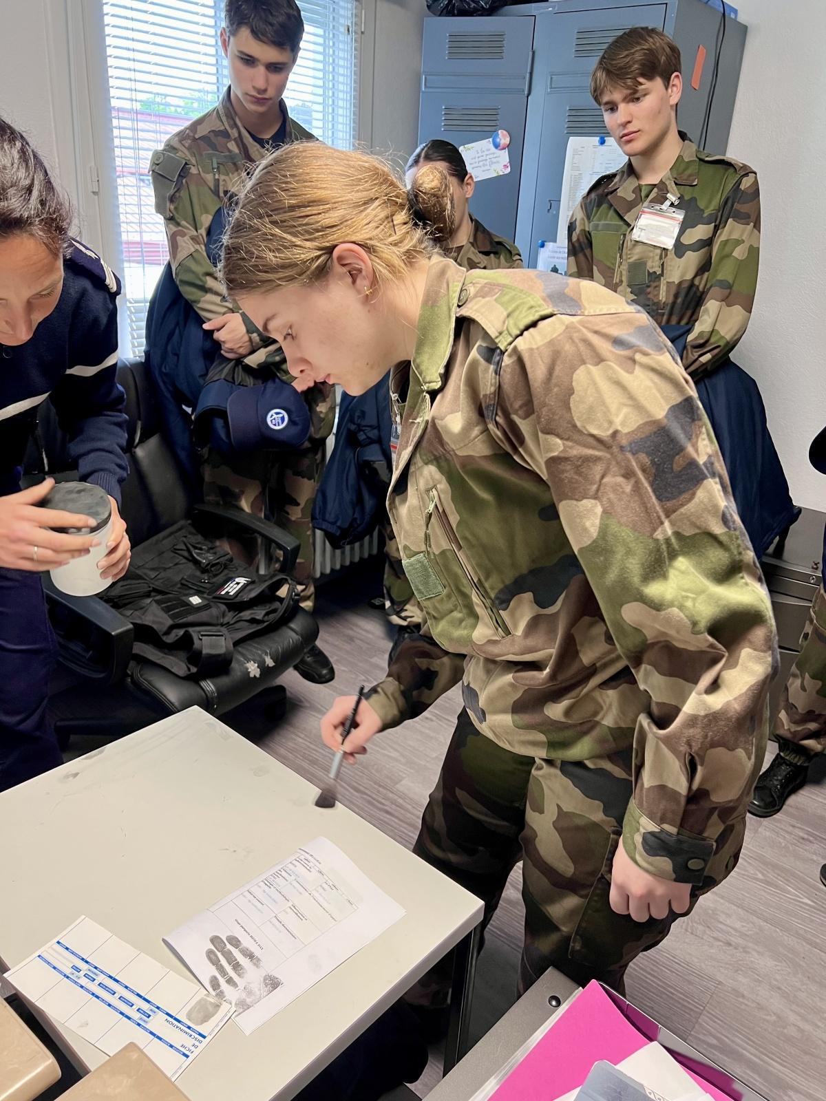 Formation des Cadets de la Gendarmerie des Landes - 23 avril 2025