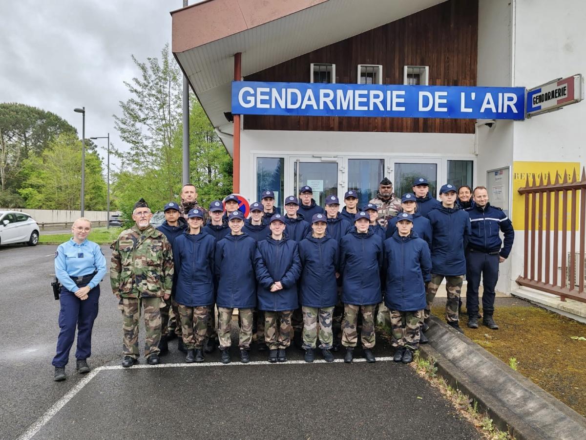 Formation des Cadets de la Gendarmerie des Landes - 23 avril 2025