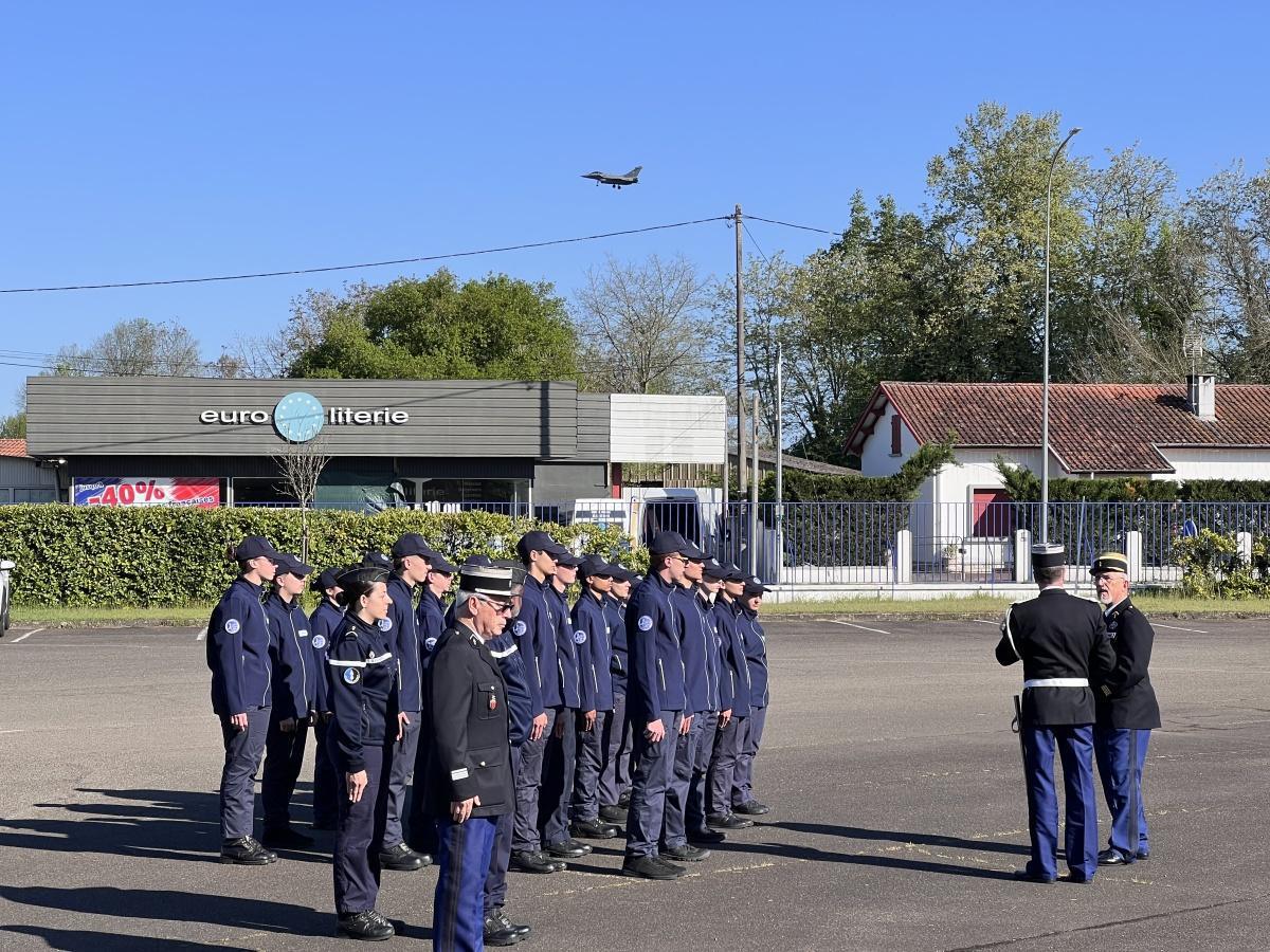 Formation des Cadets de la Gendarmerie des Landes - 25 avril 2025 Formation des Cadets de la Gendarmerie des Landes - 25 avril 2025