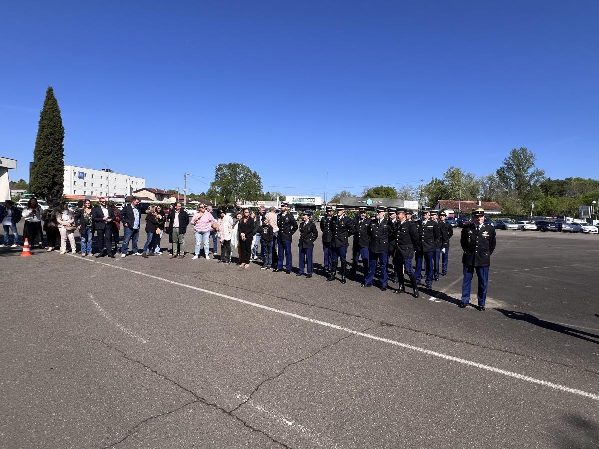 Formation des Cadets de la Gendarmerie des Landes - 25 avril 2025 Formation des Cadets de la Gendarmerie des Landes - 25 avril 2025