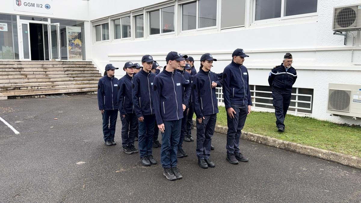 Lancement de la nouvelle promotion 2025/2026 des Cadets de la Gendarmerie des Landes 25 et 26 octobre 2025