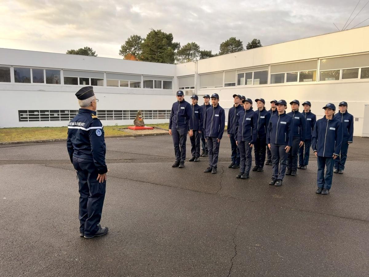 Lancement de la nouvelle promotion 2025/2026 des Cadets de la Gendarmerie des Landes 25 et 26 octobre 2025