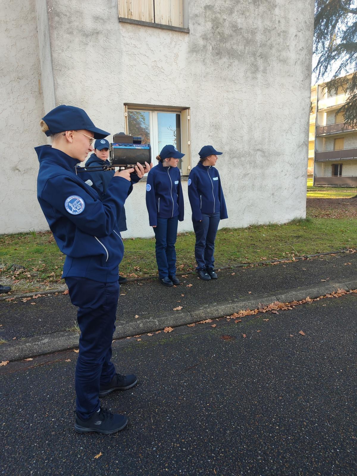 Week-end de formation 15 et 16 novembre 2025 des Cadets de la Gendarmerie des Landes