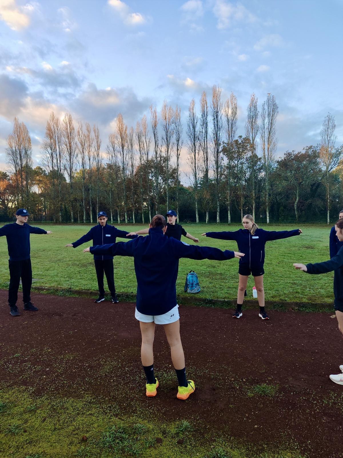 Week-end de formation 15 et 16 novembre 2025 des Cadets de la Gendarmerie des Landes