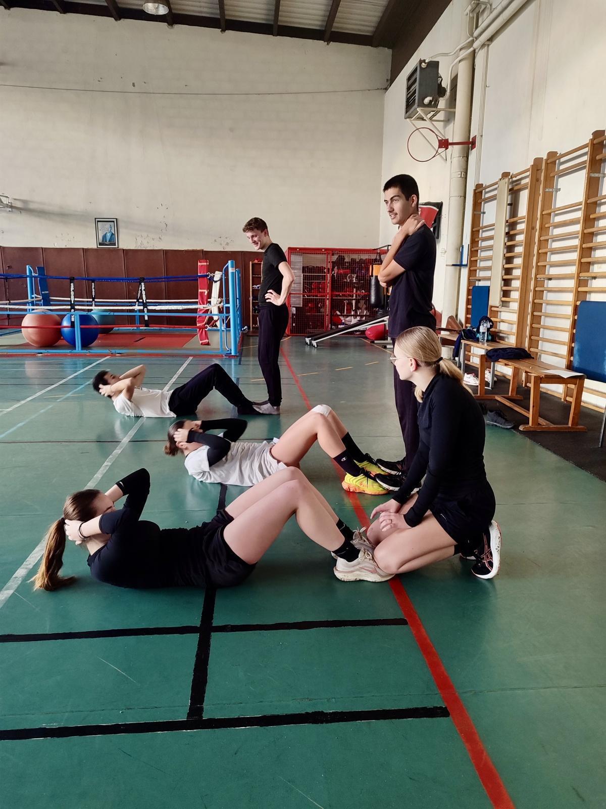 Week-end de formation 15 et 16 novembre 2025 des Cadets de la Gendarmerie des Landes
