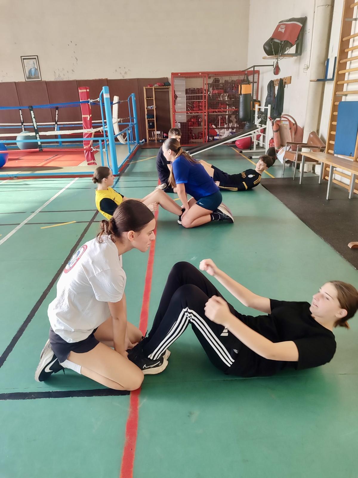 Week-end de formation 15 et 16 novembre 2025 des Cadets de la Gendarmerie des Landes