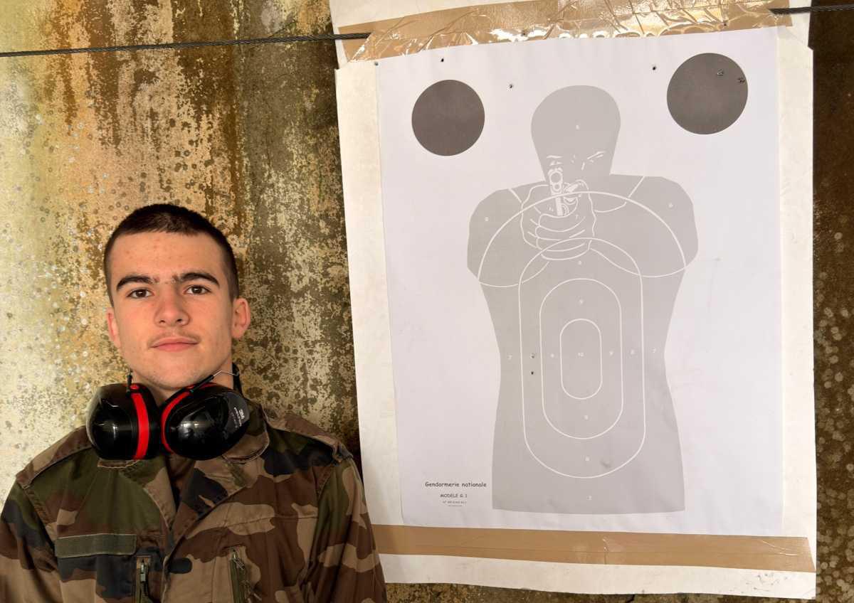 1er jour de la semaine de formation 2025/2026 des Cadets Gendarmerie des Landes