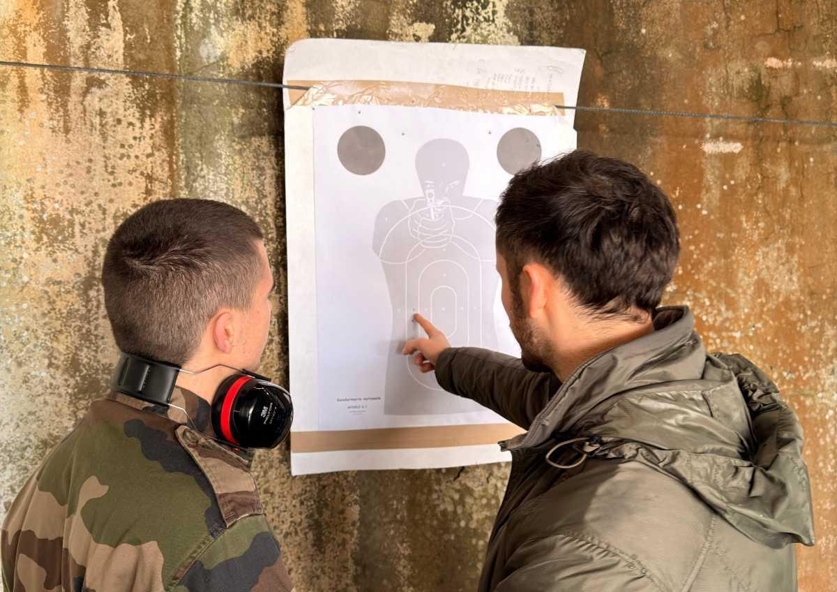 1er jour de la semaine de formation 2025/2026 des Cadets Gendarmerie des Landes