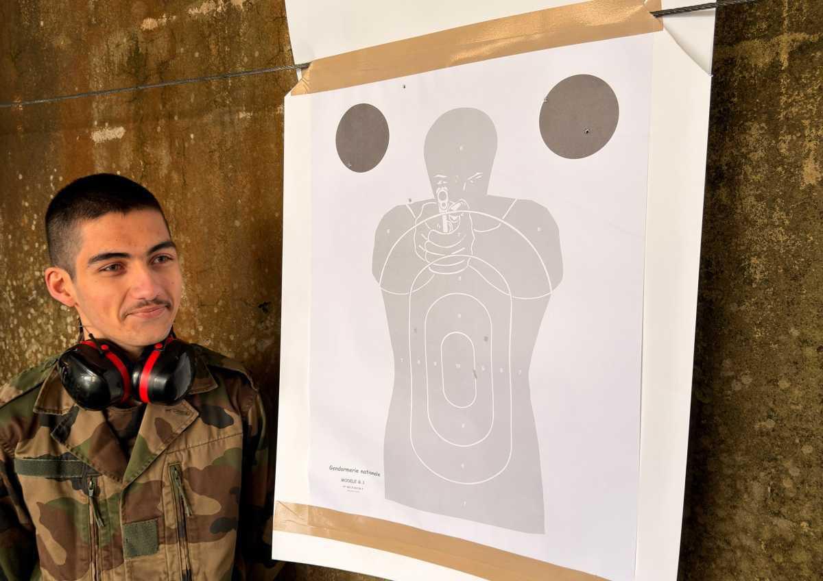 1er jour de la semaine de formation 2025/2026 des Cadets Gendarmerie des Landes