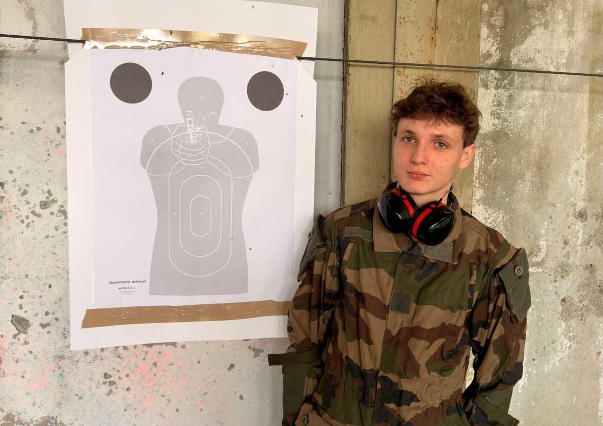 1er jour de la semaine de formation 2025/2026 des Cadets Gendarmerie des Landes