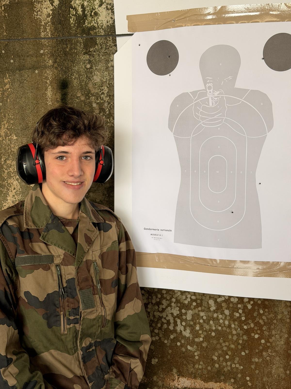 1er jour de la semaine de formation 2025/2026 des Cadets Gendarmerie des Landes