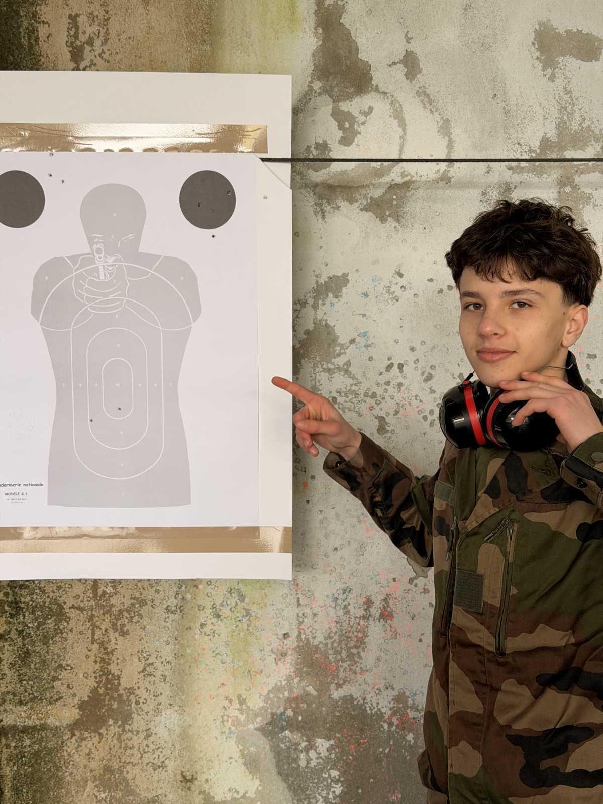 1er jour de la semaine de formation 2025/2026 des Cadets Gendarmerie des Landes