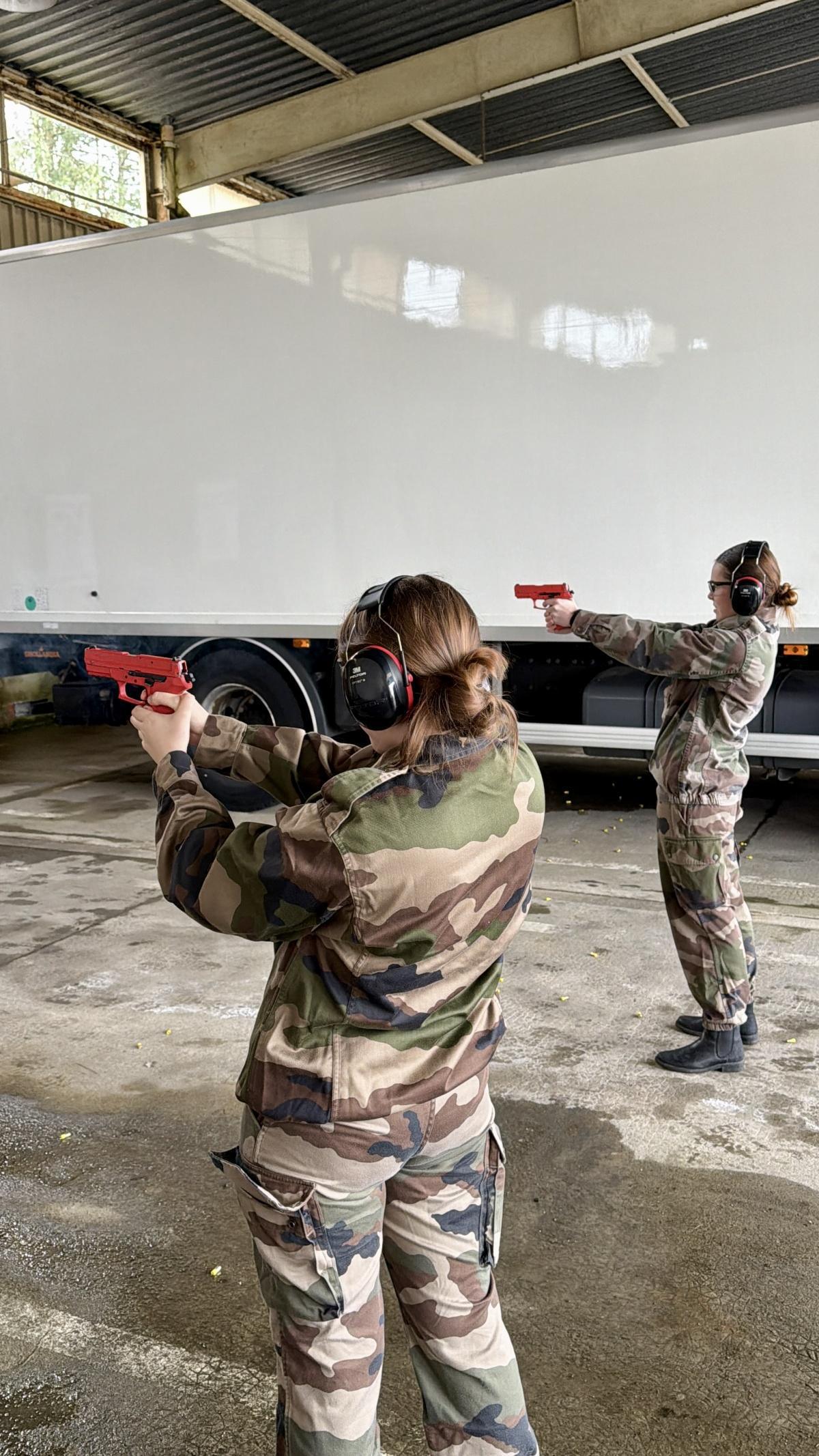 1er jour de la semaine de formation 2025/2026 des Cadets Gendarmerie des Landes