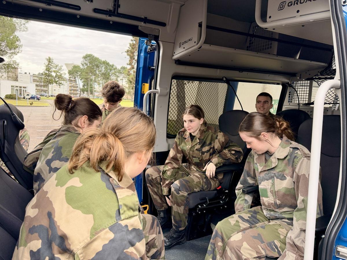 1er jour de la semaine de formation 2025/2026 des Cadets Gendarmerie des Landes 1er jour de la semaine de formation 2025/2026 des Cadets Gendarmerie des Landes