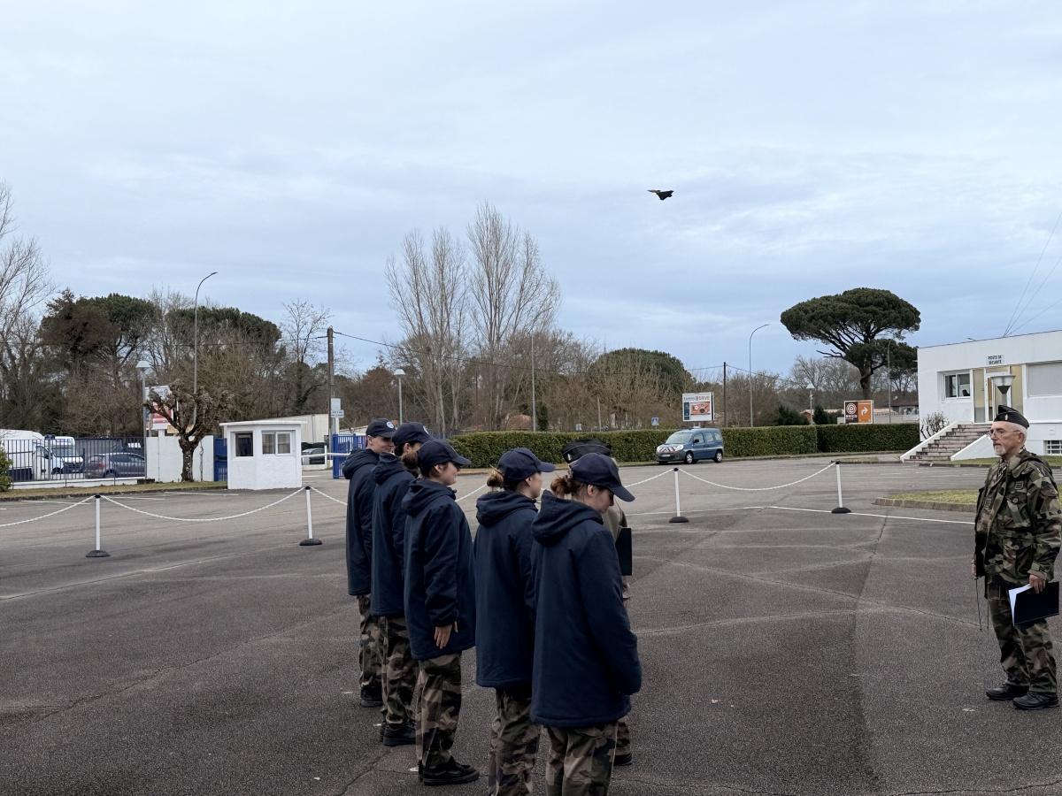 1er jour de la semaine de formation 2025/2026 des Cadets Gendarmerie des Landes