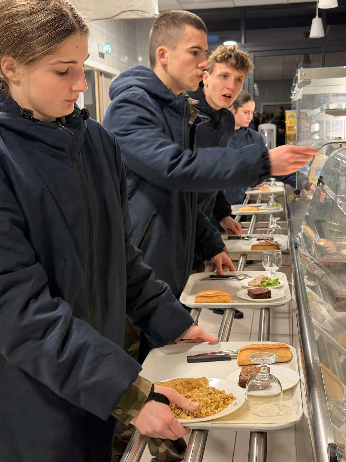 1er jour de la semaine de formation 2025/2026 des Cadets Gendarmerie des Landes