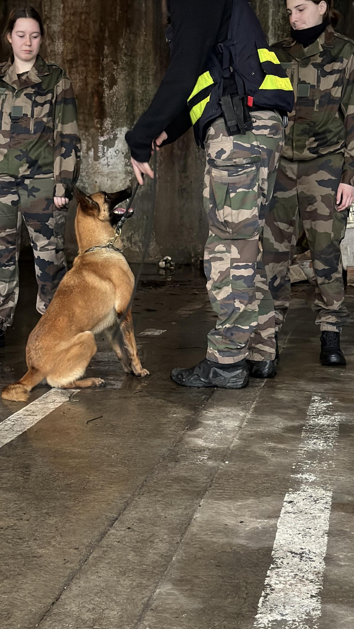 2ème jour de la semaine de formation 2025/2026 des Cadets Gendarmerie des Landes