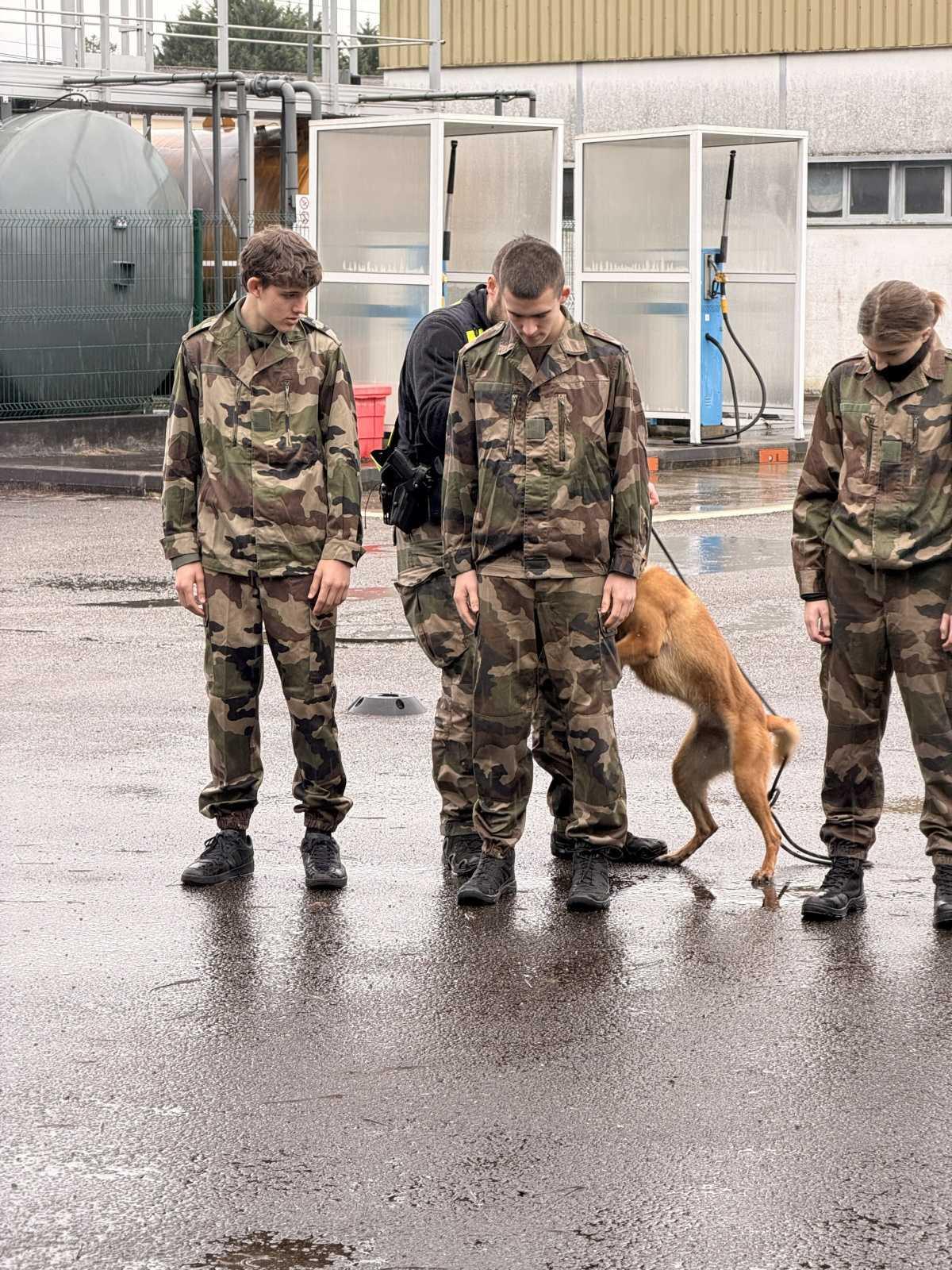 2ème jour de la semaine de formation 2025/2026 des Cadets Gendarmerie des Landes