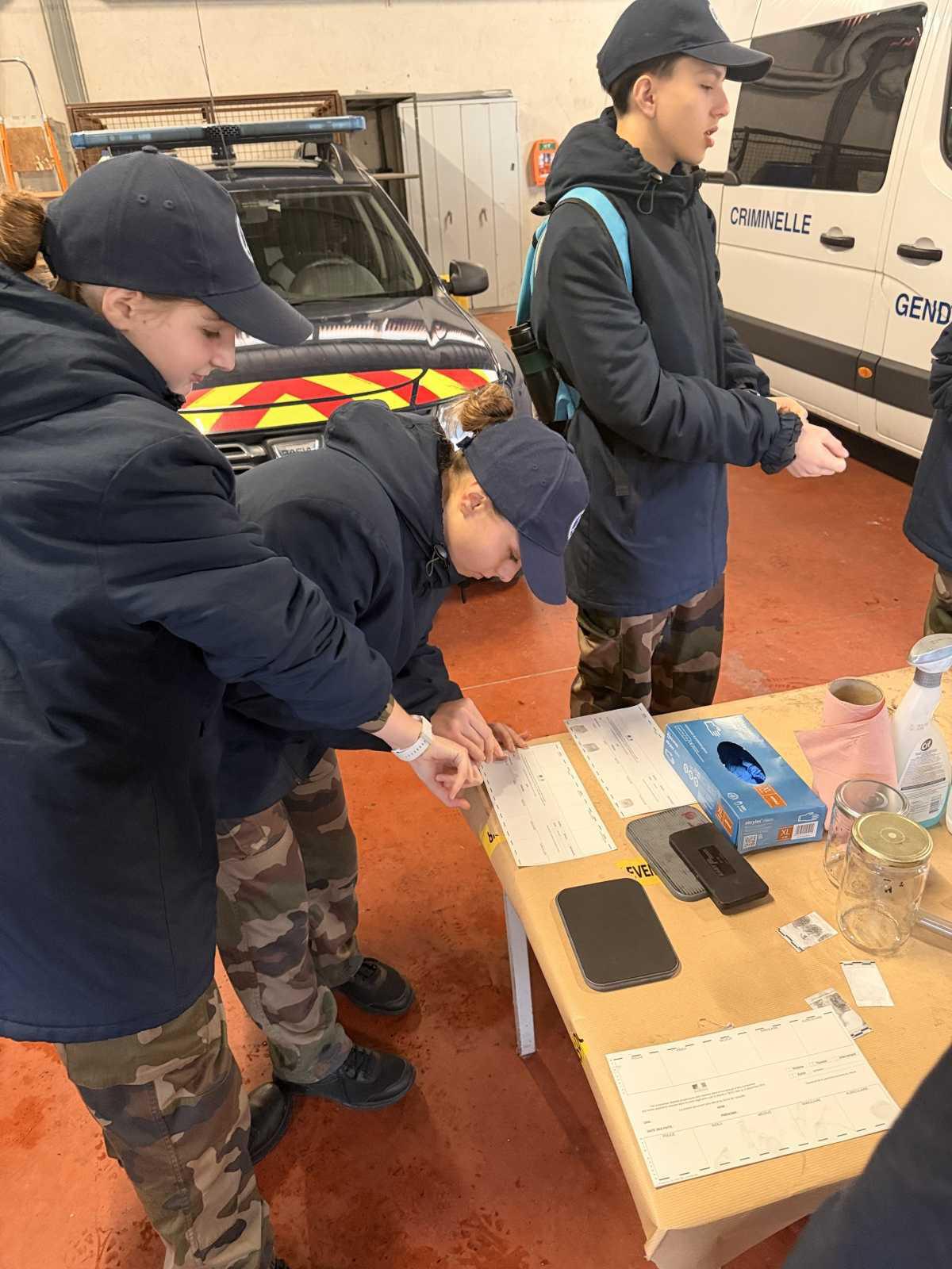 3ème jour de la semaine de formation 2025/2026 des Cadets Gendarmerie des Landes