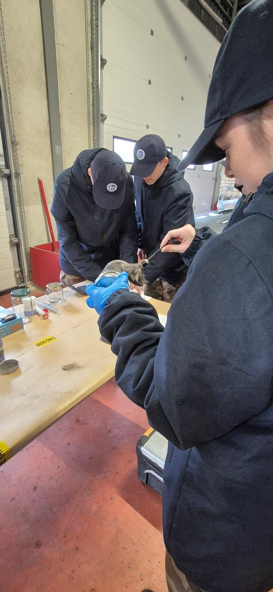 3ème jour de la semaine de formation 2025/2026 des Cadets Gendarmerie des Landes