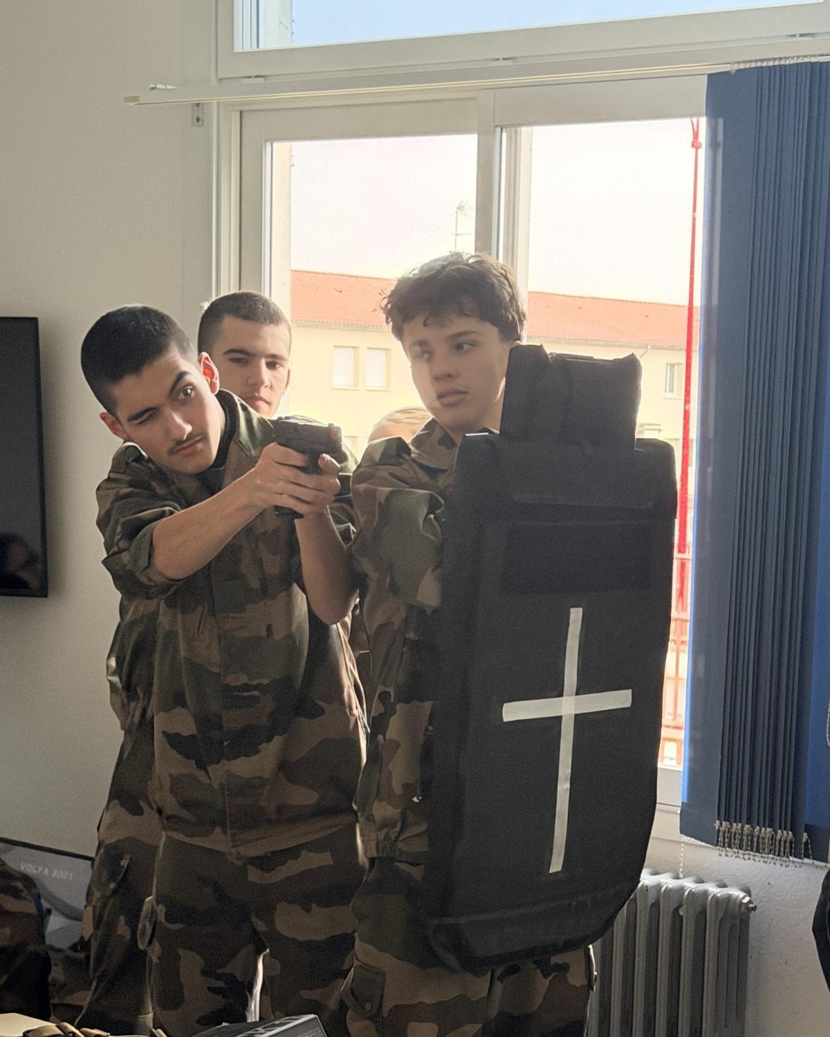 3ème jour de la semaine de formation 2025/2026 des Cadets Gendarmerie des Landes