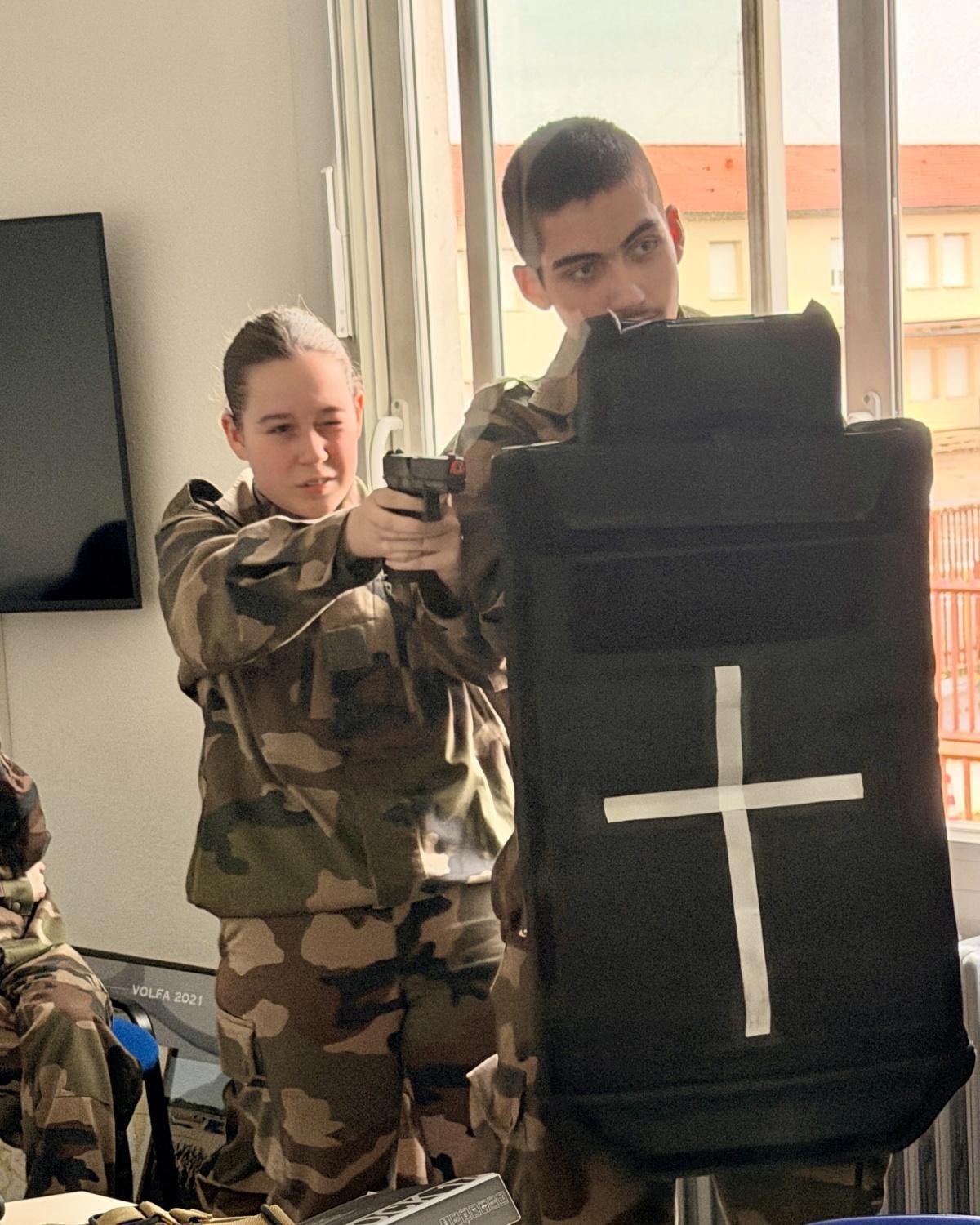 3ème jour de la semaine de formation 2025/2026 des Cadets Gendarmerie des Landes