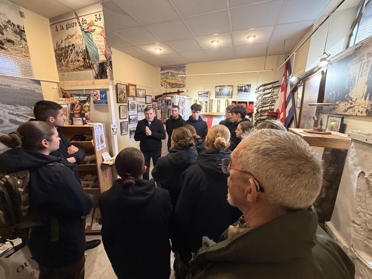 4ème jour de la semaine de formation des Cadets de la Gendarmerie des Landes